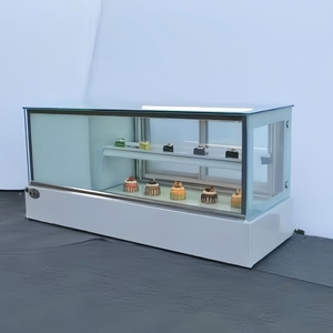 Prix bon marché, présentoir à sushis coupés sur mesure, panneau sintra, réfrigérateur de table pour présentoir à sushis, mini réfrigérateur d'étalage de gâteaux - Product Image 6