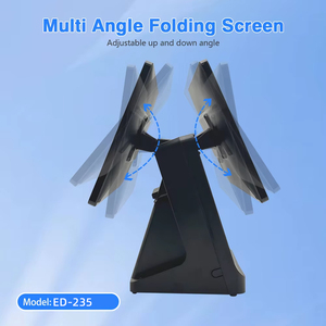 15.6 inch Dual-Screen POS Tiền mặt đăng ký với 58 Mét máy in <span class=keywords><strong>Windows</strong></span> <span class=keywords><strong>7</strong></span>/10/11 khách hàng tùy chọn hiển thị - Product Image 3