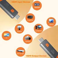 Nouveau produit phare 2026 : Émetteur-récepteur vidéo sans fil 1080P 50M, adaptateur HDMI pour miroir d'écran TV, compatible DVD, PC, TV et projecteur