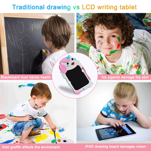 กระดานเขียน LCD ลดราคา แท็บเล็ตหน้าจอ LCD สำหรับวาดภาพ แท็บเล็ตกราฟิกดิจิทัล แผ่นจดบันทึกวิเศษสำหรับเด็ก - Product Image 4