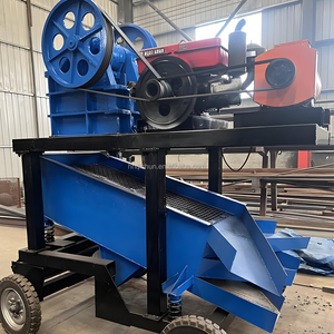 Frantoio a mascelle primario PE250*400 con motore AC e cuscinetti, alta efficienza, lunga durata, prezzo competitivo per la frantumazione di rocce e minerali - Product Image 4