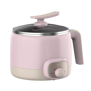 <span class=keywords><strong>Prix</strong></span> de gros marmite électrique portable à contrôle de température marmite électrique 220v mini 1.2L marmite à soupe pour étudiant - Product Image 1