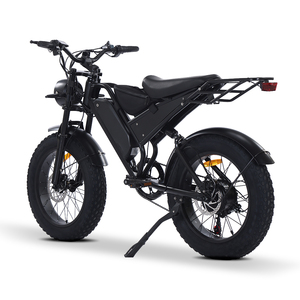 하이브리드 Ebike 팻 타이어 250W 강력한 모터 유압 디스크 브레이크 풀 서스펜션 페달 어시스트 시스템 미국 EU 주식 빠른 배달 - Product Image 4