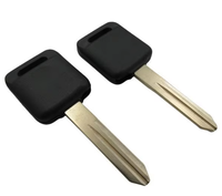 Coque de clé à transpondeur Nissan durable avec prise