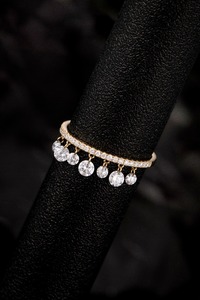 Bague classique en or blanc massif 14 carats avec diamant rond brillant de 0,58 ct cultivé en laboratoire |   Clarté VVS, taille brillant rond, créé en laboratoire - Product Image 3