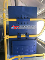 BG-3202 de 32 pulgadas para autobús Vertical, dispositivo de vídeo montado en la parte trasera, máquina de publicidad de coche, programa de difusión, pantalla de publicidad