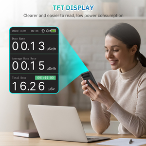 عداد جيجر مقياس النشاط الإشعاعي النووي الشخصي مقياس الجرعات كاشف الرخام - Product Image 5