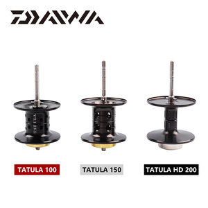 Moulinet de pêche DAIWA <span class=keywords><strong>TATULA</strong></span> 100 150 200 300, gaucher ou droitier, rapport 8.1:1, bobine métallique, frein max 6-13KG, moulinet pour eau salée - Product Image 2