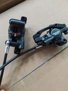 <span class=keywords><strong>Freno</strong></span> <span class=keywords><strong>de</strong></span> Disco Hidráulico <span class=keywords><strong>de</strong></span> Doble Pistón TRKTRO para Bicicleta Eléctrica, <span class=keywords><strong>Freno</strong></span> <span class=keywords><strong>de</strong></span> Disco <span class=keywords><strong>de</strong></span> Aluminio Forjado HD-E525 para 1 Juego - Product Image 2