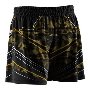Shorts de sport pour hommes, taille haute, séchage rapide, pour musculation, gym, basketball et entraînement - Product Image 2