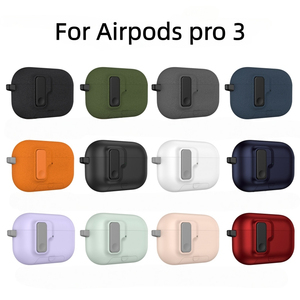 Estuche para Auriculares BT con Hebilla de Bloqueo Mate de Alta Calidad y Diseño Moderno para AirPods <span class=keywords><strong>Pro</strong></span> 1/2 3/4, Resistente a Impactos - Product Image 1