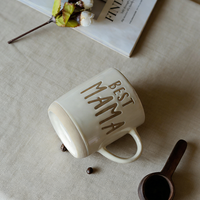 Tasse à café de haute qualité pour la fête des mères, cadeaux, meilleur père de tous les temps, tasse en céramique, cadeaux d'anniversaire, tasse pour la fête des mères