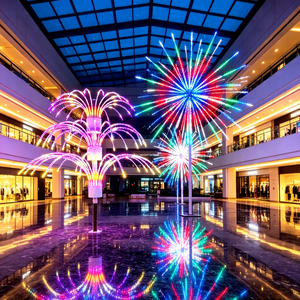 IP65 Outdoor Firework Christmas Tree <b>Light</b> for Weather-Resistant Commercial Holiday Installations - Product Image 1