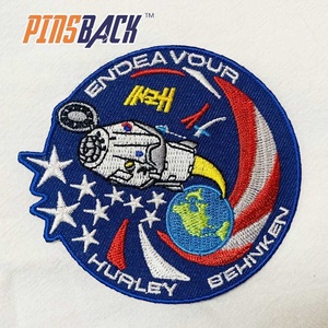 Nhà Máy Giá Tùy Chỉnh Thiết Kế Lớn Thêu Vá May Sắt Trên Đầy Đủ Thêu Huy Hiệu Với Biên Giới Các Bản Vá Lỗi Nhà Sản Xuất - Product Image 4