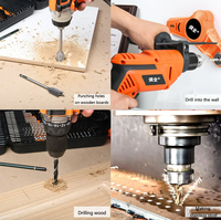 Foret pour le bois en alliage de béton, jeu de forets pour le fer, perceuse électrique multifonctionnelle pour le bois, ouvre-trous