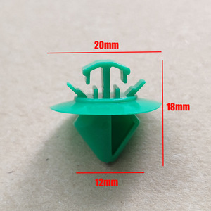 Clips anti-rayures pour pédales de voiture Peugeot Citroën D154, attaches en plastique QGC B001 pour remplacement et réparation - Product Image 2