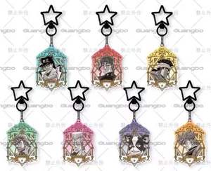 24 Cajas al por Mayor Anime Guangbo <span class=keywords><strong>JoJo</strong></span>'s Bizarre Adventure: Stardust Crusaders Caja Sorpresa de Coleccionables con Insignias de Metal y Tarjetas de Juego - Product Image 6