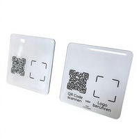 Plaque de table RFID/NFC étanche pour avis Google, en plastique/PVC, pour cartes professionnelles/de membre/cadeaux