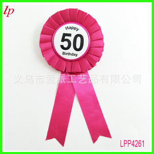 Meilleur badge ruban maman et papa, rose rouge, bleu, en métal, accessoires pour fête de la fête des mères LPP4264 - Product Image 5