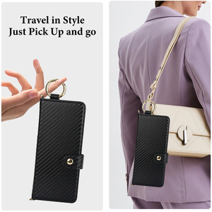 Slim Fit <span class=keywords><strong>S</strong></span> porte-stylo anneau sangle portefeuille fente pour carte fermoir à pression étui de protection complet pour Samsung <span class=keywords><strong>Z</strong></span> pli 7 6 5 <span class=keywords><strong>4</strong></span> 3 - Product Image 5