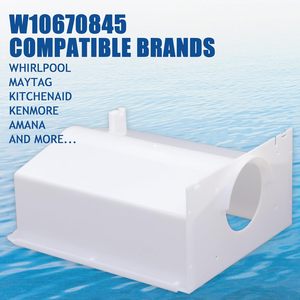 W10670845 AP6023698 Piezas <span class=keywords><strong>de</strong></span> repuesto para máquina <span class=keywords><strong>de</strong></span> <span class=keywords><strong>hielo</strong></span> Refrigerador Cubo <span class=keywords><strong>de</strong></span> <span class=keywords><strong>hielo</strong></span> Compatible <span class=keywords><strong>Kitchenaid</strong></span> Refrigerador Cubo <span class=keywords><strong>de</strong></span> <span class=keywords><strong>hielo</strong></span> - Product Image 5