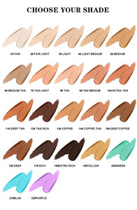 <span class=keywords><strong>Corrector</strong></span> de Color y Maquillaje Vegano Mineral de Larga Duración, Resistente al Agua, 24H, Cobertura Total, 22 Colores, Marca Privada - Product Image 3