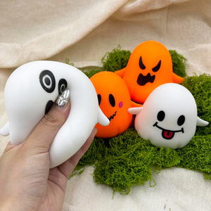 CHENXI 2025 Halloween : Jouets anti-stress super doux et mignons en forme de fantôme et de citrouille, unisexes, pour fêtes et promotions – Vente chaude - Product Image 2