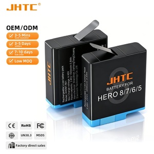 Piles de Rechange en Promotion pour <span class=keywords><strong>GoPro</strong></span> Hero 5 6 7 <span class=keywords><strong>8</strong></span> et 9, Batterie Entièrement Décodée - Product Image 1