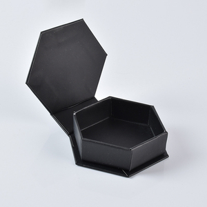 Custom <b>Gift</b> Packaging Hexagonal Jewelry <b>Box</b> Eyelash Packaging <b>Box</b> Eyelash Cluster Magnetic <b>Box</b> - Product Image 3