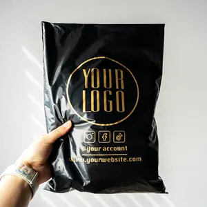 Custom Logo Plastic Courier Poly Seal Mailing Bag Personalized Mailing Bags Envelope Printed Delivery Clothes Shipping Bag