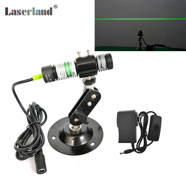 532nm Green Laser Module Line Generator Halloween Laser Swamp Pond Stone Wood Alignment Locator