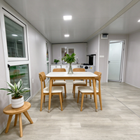 Villa préfabriquée extensible RELYANCE, maison de luxe en conteneur, design personnalisable, économie d'énergie pour villa familiale et hébergement de glamping