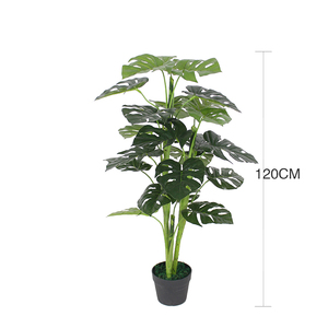 Casa degli alberi di Monstera grande artificiale a buon mercato - Product Image 6