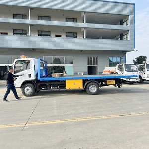 Oferta Especial: Camión Grúa de Asistencia en Carretera 4x2 de Carga Ligera con Plataforma Deslizante, Motor Diésel Manual Nuevo de ISUZU - Product Image 2