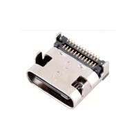 Connecteur femelle USB Type-C 16 broches, prise 5A, montage sur circuit imprimé SMT, haute vitesse, JIATEL