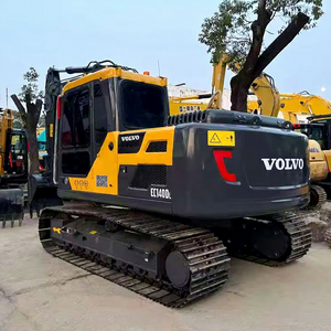 ماكينة حفر مستعملة بالطلاء الأصلي EC140DL من فولفو مستعملة تتحرك على الأرض - Product Image 1