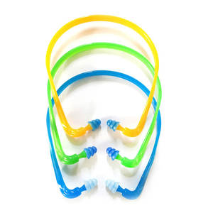 سدادات أذن صناعية ناعمة وآمنة قابلة لإعادة الاستخدام مع عصابة رأس سيليكون لتقليل الضوضاء في أعمال التصنيع الصناعية - Product Image 6