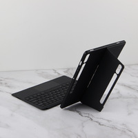 Casing Keyboard Magnetik Laudtec TPU+ABS+PU untuk Samsung Tab S7FE/A9+/S8plus 12.4 inci ODM OEM/Private Label