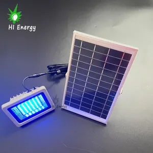 RGBW ضوء مصباح للطاقة الشمسية في الهواء الطلق كشاف ضوء led مع جهاز التحكم عن بعد عاكس الصمام الشمسية يخدع لوحة للطاقة الشمسية y التحكم remoto
