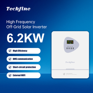 Techfine 48V 6200W 6.2KW Système Solaire Hybride Haute Efficacité avec Sortie Monophasée pour Système de Batterie d'Énergie Solaire EA-6248EMH Haute E - Product Image 3