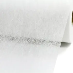 Telas Termoadhesivas de Copoliamida, Entretelas No Tejidas Adhesivas, Accesorios para Prendas de Vestir, 18GSM - Product Image 1