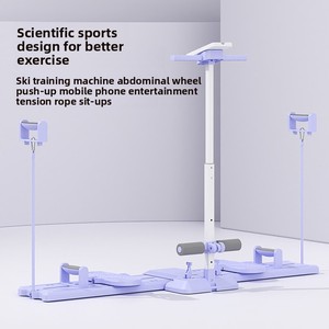 Mô hình mới tập thể dục tại nhà Thiết bị tập thể dục đa chức năng sàn chậu cơ bắp Máy trượt tuyết Pilates Board chân giảm béo huấn luyện viên - Product Image 1