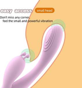 Massaggiatore Vibrante Wireless per Punto G Femminile a Prezzo di Fabbrica, Giocattolo Sessuale Elettrico a Forma di Coniglio per Donne - Product Image 4