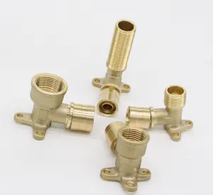 OEM Supplier Brass Color PEX Sliding Fitting Sleeve Fitting For PEX Pipe