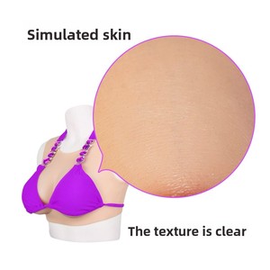 Prótesis de Seno Femenino de Silicona, Estilo Delgado, Transpirable y Ligero, para Crossdressing y Transmisiones en Vivo - Product Image 2