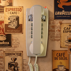 Ensemble <span class=keywords><strong>de</strong></span> <span class=keywords><strong>téléphone</strong></span> vintage en métal antique, design créatif, <span class=keywords><strong>sonnerie</strong></span> murale, <span class=keywords><strong>téléphone</strong></span> filaire pour <span class=keywords><strong>la</strong></span> maison, hôtel, salle <span class=keywords><strong>de</strong></span> bain - Product Image 3
