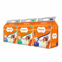 Bestseller Profession eller Lieferant Beste Qualität Ultra Thick Quick Einweg Windel für Erwachsene Bedrucktes Baumwoll material 3D-Leck