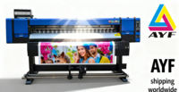 Nouvelle grande imprimante à jet d'encre éco-solvant économique de 1.8m automatique d'usine AYF avec tête d'impression XP600 pour l'impression de papier peint