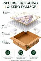 Planche Shikishi Anime Personnalisée, Faible MOQ, Petites Séries, Planche Artistique à Feuille d'Or, Affichage Holographique de Collection
