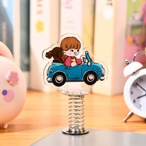 Porte-clés personnalisé Kpop en acrylique liquide imprimé UV, style moderne, avec breloque shaker et support de type fanion - Product Image 6